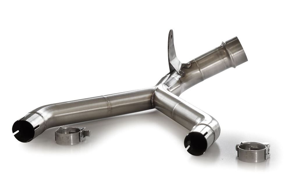 HP Corse Mid Pipe (Compatible with V85 TT <2021 model) for Moto Guzzi V85tt 2-1 DE CAT 2019-2024 - HP Corse