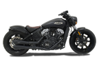 HP Corse Hydroform Black Exhaust for Indian Scout Sixty/Bobber 2018-2023 - HP Corse