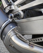 GPR exhaust Yamaha Xjr 1200 1995-1997, Trioval, Dual Homologated legal slip-on exhaust including removable db killers and link pipes - GPR Exhausts