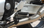 GPR exhaust Yamaha Xjr 1200 1995-1997, Trioval, Dual Homologated legal slip-on exhaust including removable db killers and link pipes - GPR Exhausts