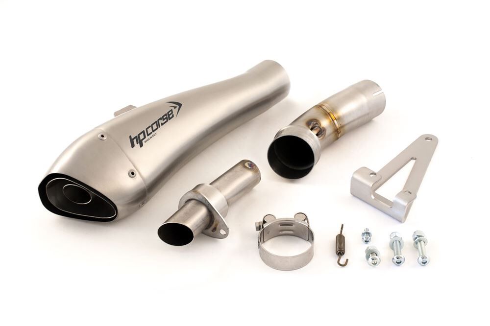 HP Corse Hydroform Satin Exhaust for Triumph Speed Triple 2016-2020 - HP Corse