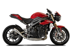 HP Corse Hydroform Satin Exhaust for Triumph Speed Triple 2016-2020 - HP Corse