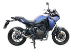 GPR exhaust Yamaha Tracer 700 2020-2021, Deeptone Inox, full system exhaust legal for UK and non-EU countries including removable db killer - GPR Exhausts