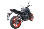 GPR exhaust Yamaha Mt-07  2021-2024, M3 Inox , full system exhaust legal for UK and non-EU countries including removable db killer - GPR Exhausts