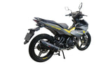 GPR exhaust Yamaha Sniper 150 2021-2022, Furore Nero, Racing full system exhaust, including removable db killer - GPR Exhausts