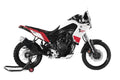 HP Corse 4-Track R Short Black Exhaust for Yamaha Tenere 700 2019-2024 - HP Corse