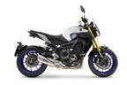 GPR exhaust Yamaha Mt-09 2017-2020, GP-Revo Titanium, Racing full system exhaust, including removable db killer - GPR Exhausts