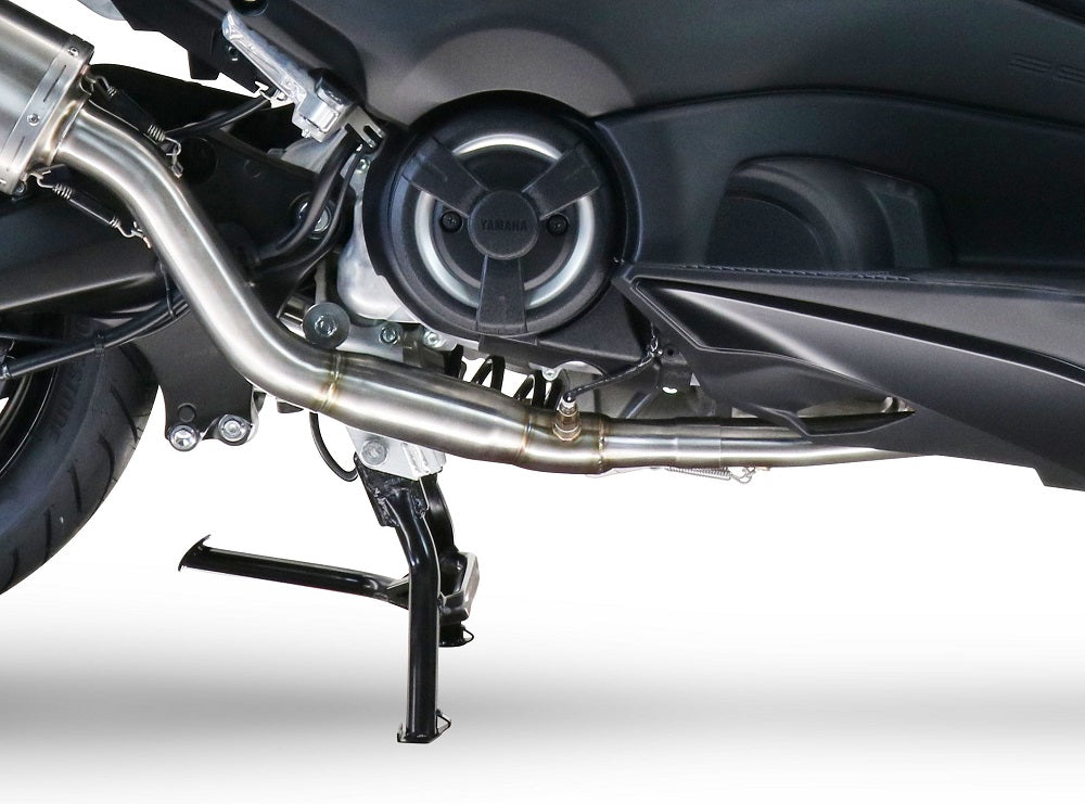 GPR exhaust Yamaha T-Max 560 2020-2021, Satinox , full system exhaust legal for UK and non-EU countries including removable db killer - GPR Exhausts