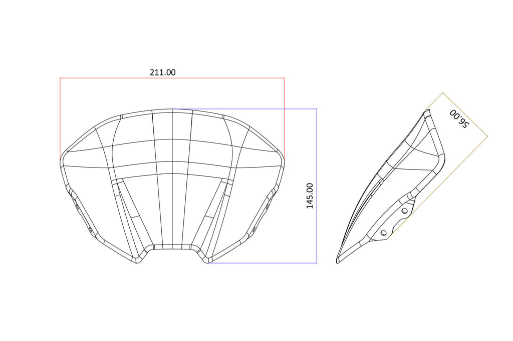 CNC Racing Screen for Ducati Streetfighter V2 MY2025 – Carbon - CNC Racing image 5