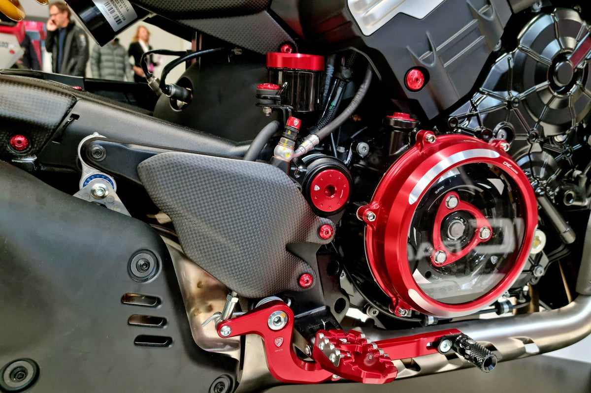CNC Racing Heel Guard Right Side for Ducati Diavel V4 – Carbon - CNC Racing image 2