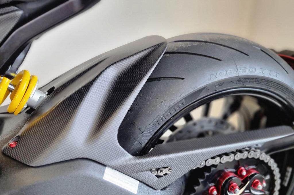 CNC Racing Rear Mudguard for Ducati Diavel V4 – Carbon - CNC Racing image 4