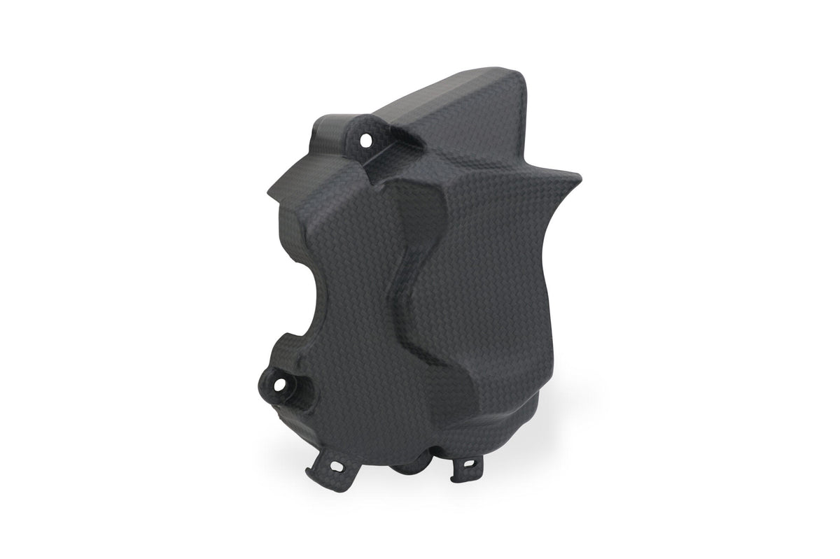 CNC Racing Front Sprocket Cover for Ducati Hypermotard 698 Mono – Carbon - CNC Racing image 2