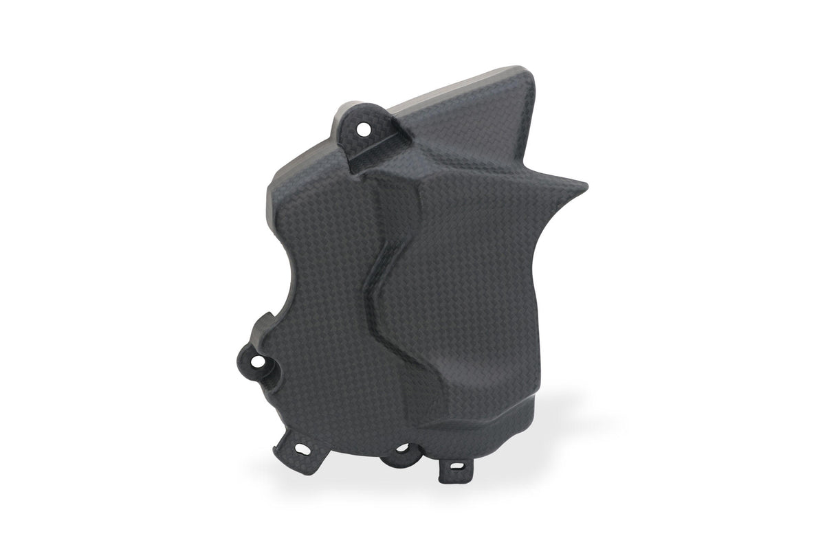 CNC Racing Front Sprocket Cover for Ducati Hypermotard 698 Mono – Carbon - CNC Racing