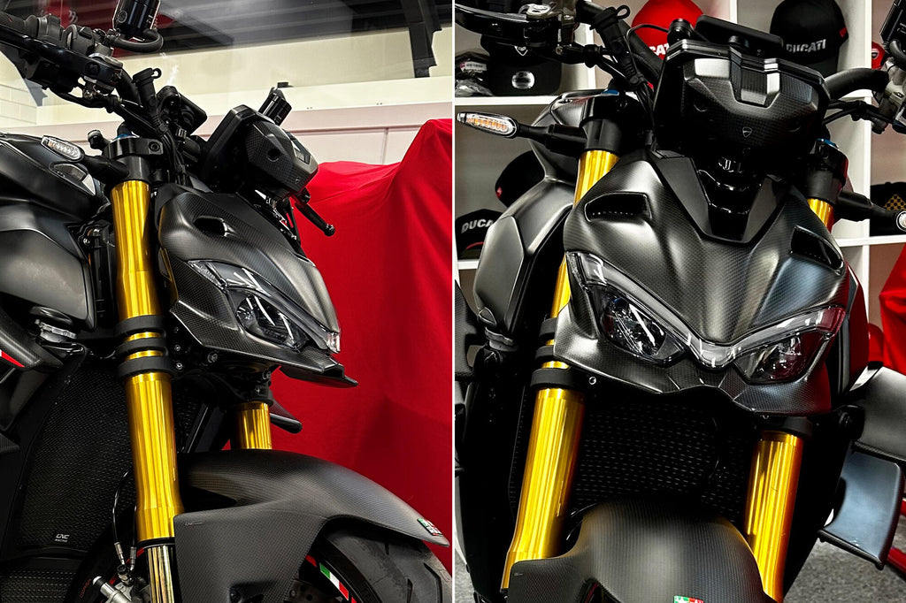 CNC Racing Headlight Upper Cover for Ducati Streetfighter V4 – Carbon - CNC Racing image 3