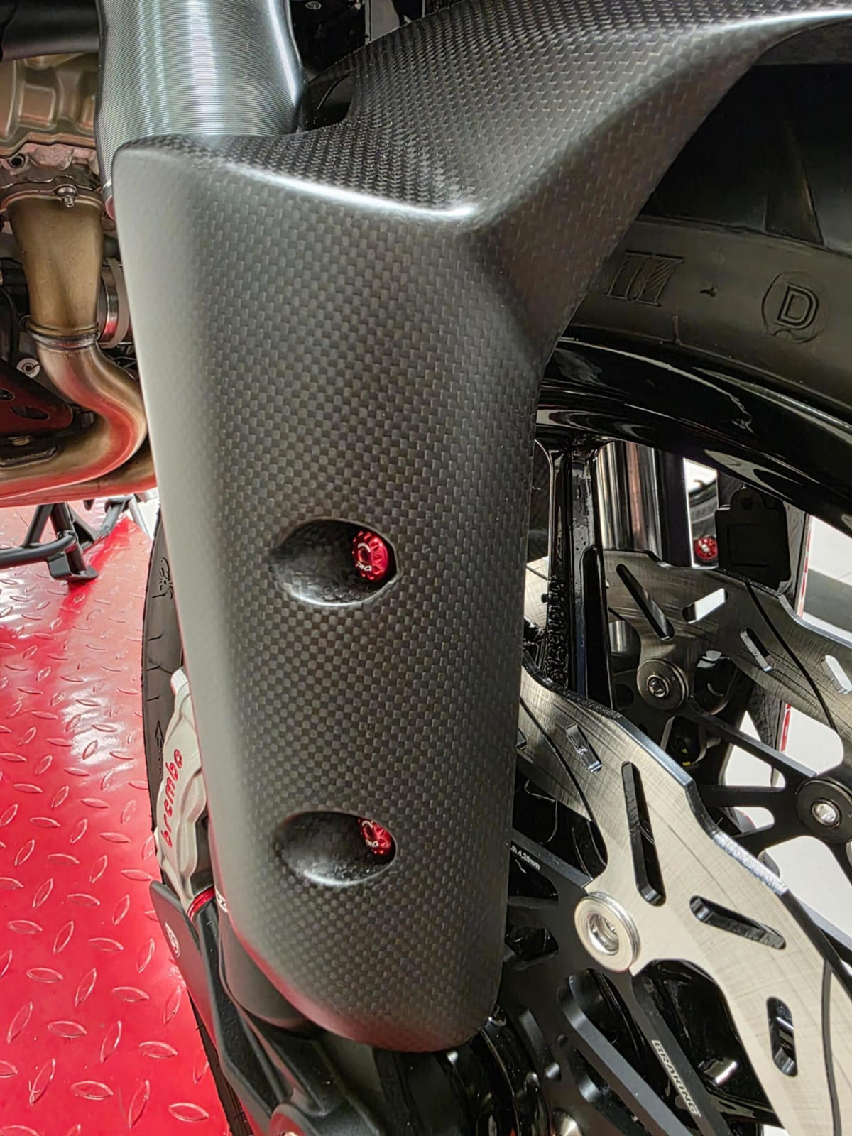 CNC Racing Front Mudguard for Ducati Multistrada V4 – Carbon - CNC Racing image 7
