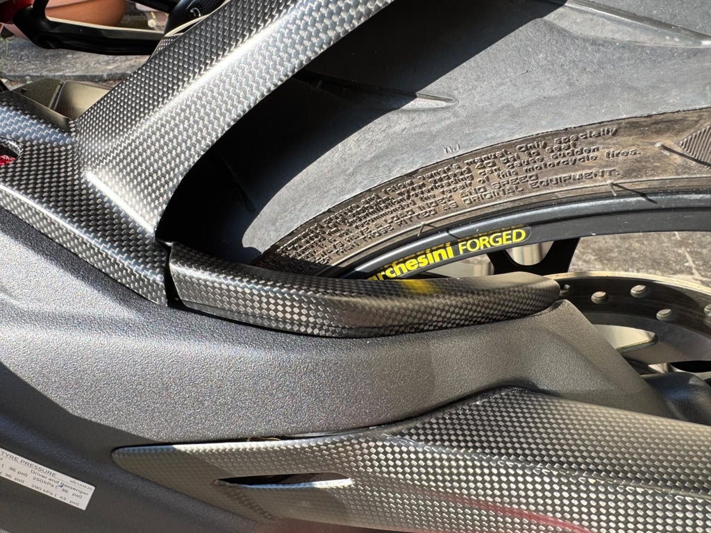 CNC Racing Swingarm Cable Cover Carbon for Ducati Multistrada V4 Pikes Peak and RS - CNC Racing image 5