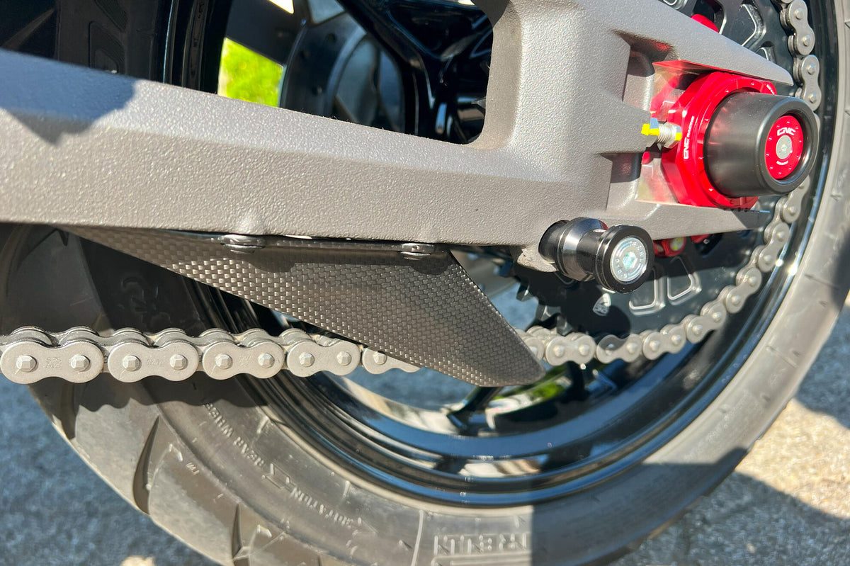 CNC Racing Lower Chain Guard Carbon for Ducati Multistrada V4 - CNC Racing image 2