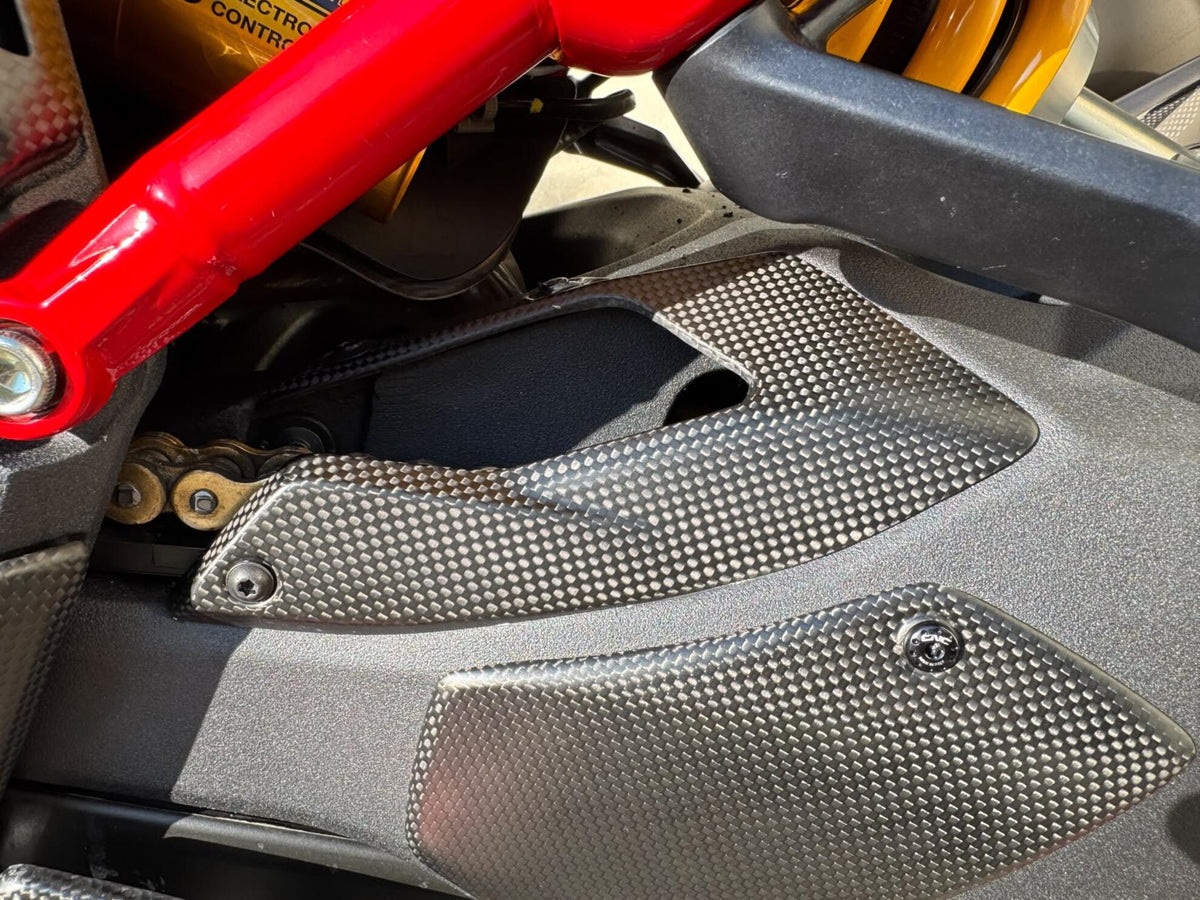CNC Racing Front Chain Guard Carbon for Ducati Multistrada V4 Pikes Peak - CNC Racing image 4