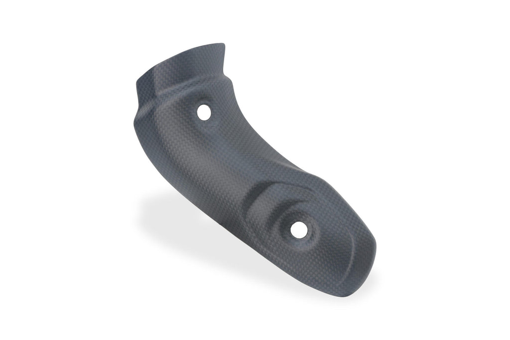 CNC Racing Exhaust Lower Pipes Heat Guard in Carbon for Ducati Multistrada V4 MY2025 - CNC Racing