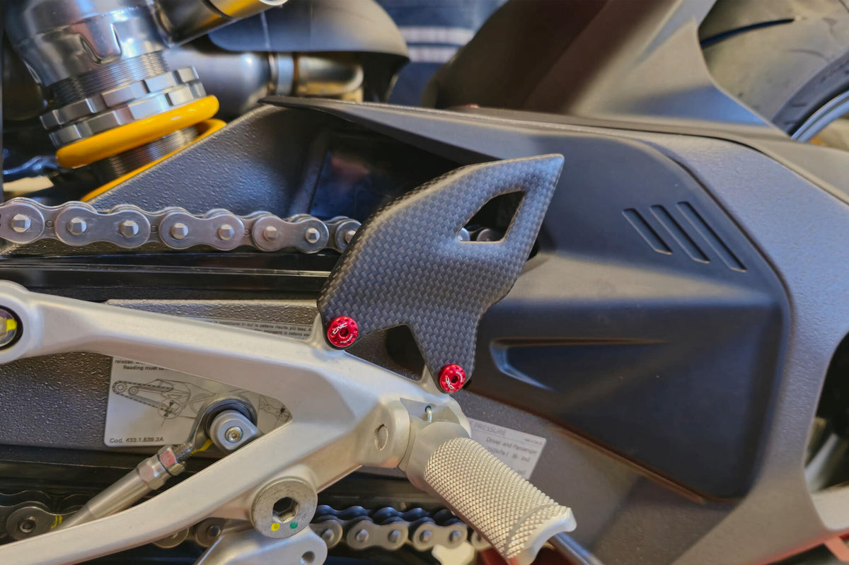 CNC Racing Heel Guard Kit for Ducati Panigale V4 – Carbon - CNC Racing image 4