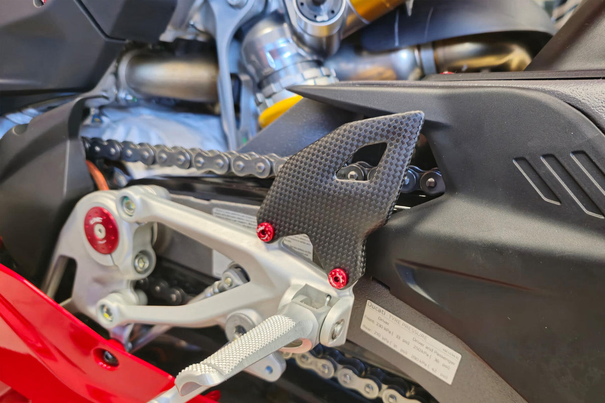 CNC Racing Heel Guard Kit for Ducati Panigale V4 – Carbon - CNC Racing image 5
