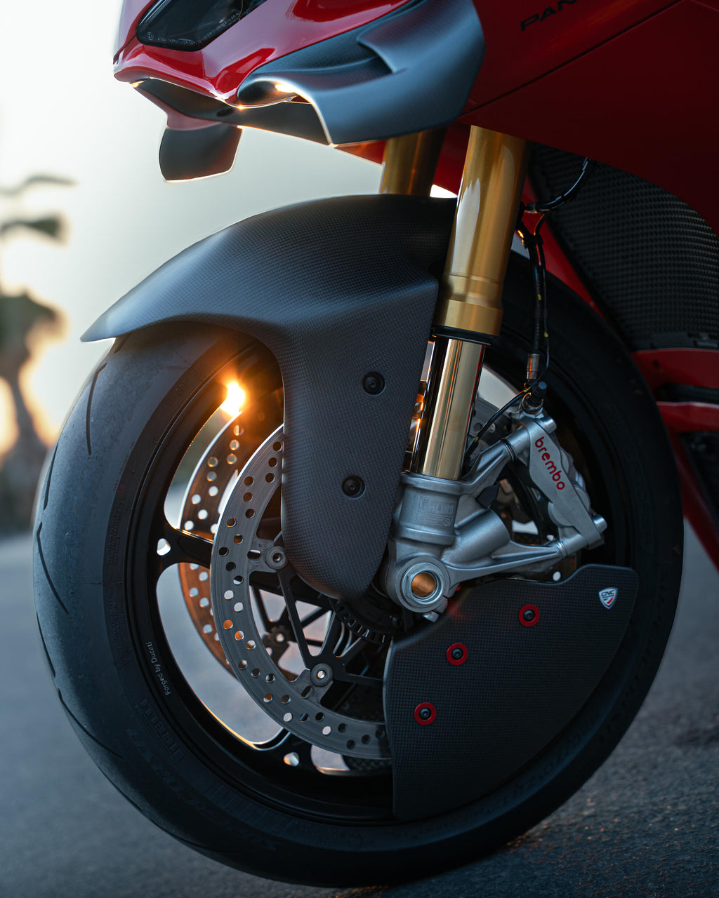 CNC Racing GP DUCTS EVO – Front brake cooling system Ducati Panigale / Streetfighter – Carbon Matt - CNC Racing image 5