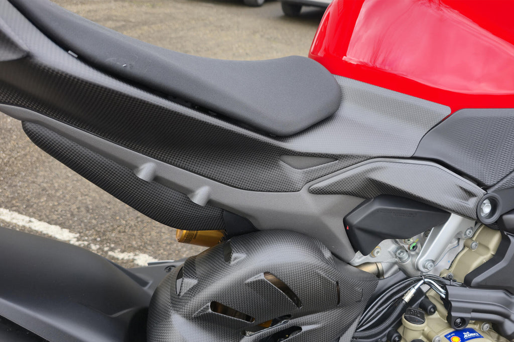 CNC Racing Rear Subframe Covers for Ducati Panigale V4 Streetfighter V4 – Carbon - CNC Racing image 3