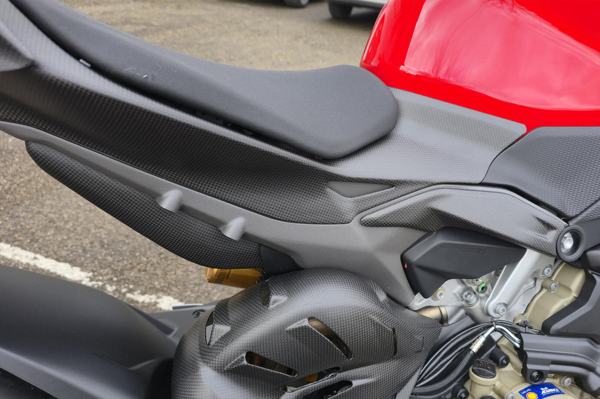 CNC Racing Rear Subframe Covers for Ducati Panigale V4 Streetfighter V4 – Carbon - CNC Racing image 3