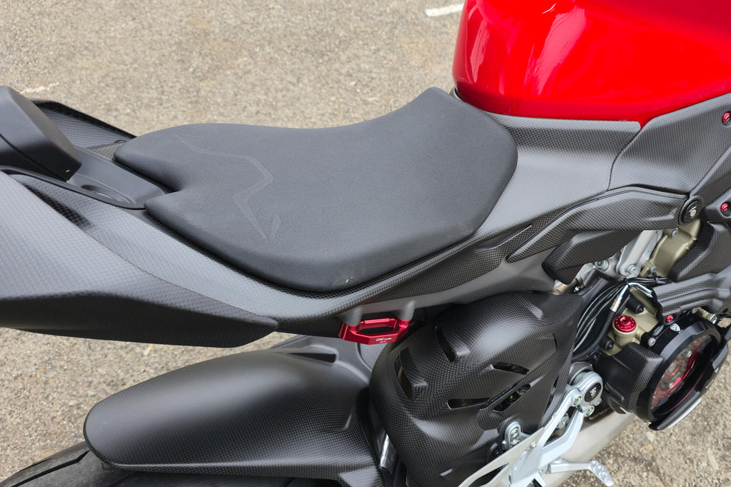 CNC Racing Carbon Fiber Rear Subframe Cover for Ducati Panigale V4 and Streetfighter V4 My 2025 - CNC Racing image 3