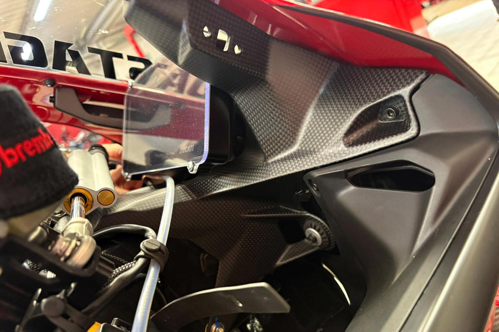 CNC Racing Instrument Bracket for Ducati Panigale V4 – Carbon - CNC Racing image 6