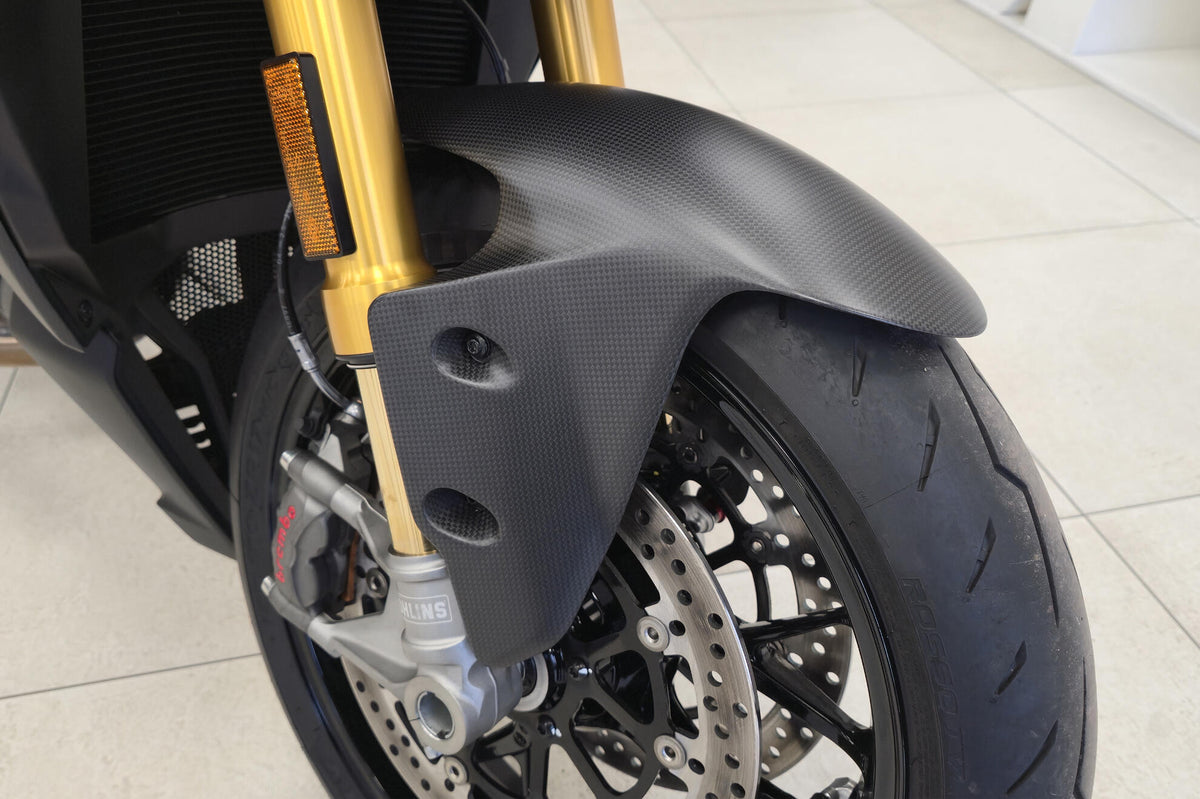 CNC Racing Carbon Front Fender for Ducati Panigale V2 and Streetfighter V2 MY2025 - CNC Racing image 6