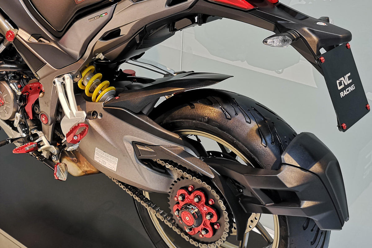 CNC Racing Rear Mudguard for Ducati Multistrada – Matt Carbon - CNC Racing image 3