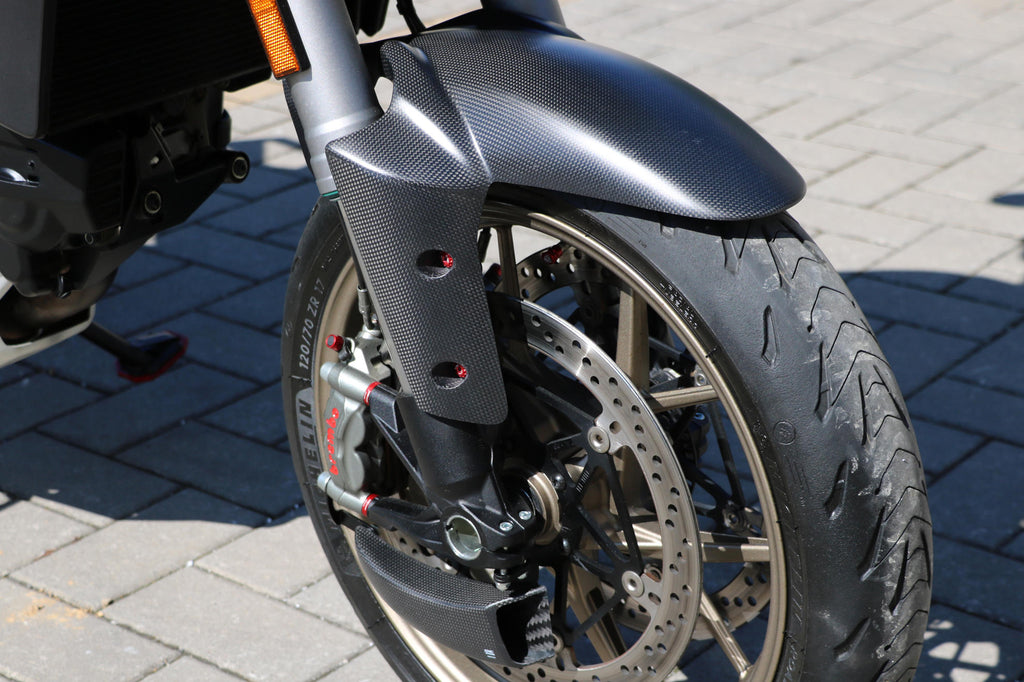 CNC Racing Front Mudguard for Ducati Multistrada – Matt Carbon - CNC Racing image 2