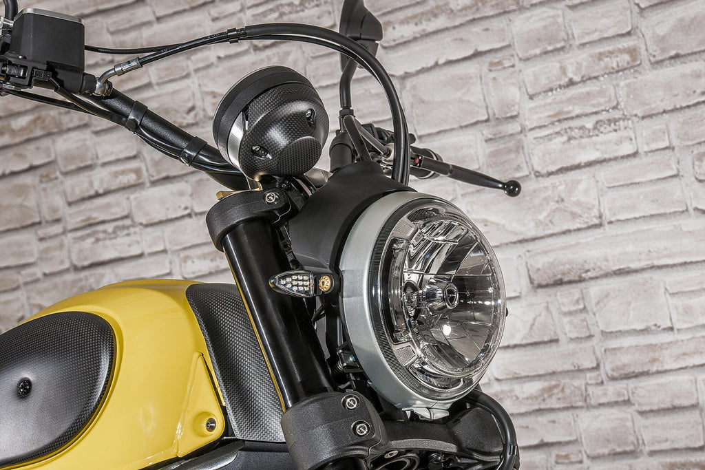 CNC Racing Fuel Tank Protection Matt Carbon for Ducati Scrambler - CNC Racing image 3