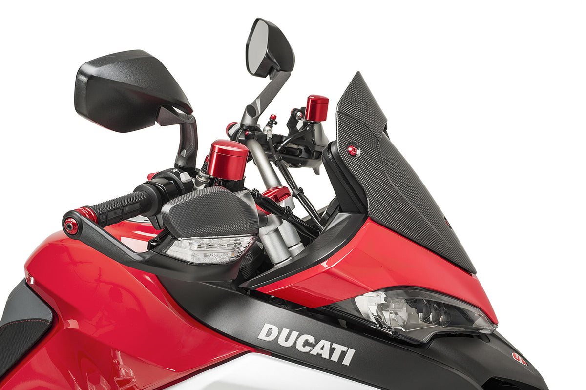 CNC Racing Upper hand-guard Ducati Multistrada – matt carbon - CNC Racing image 2