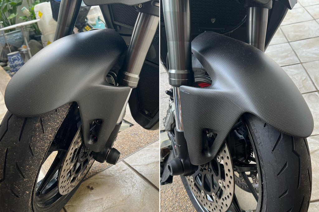 CNC Racing Front mudguard Ducati Panigale V4 – Matt Carbon - CNC Racing image 3