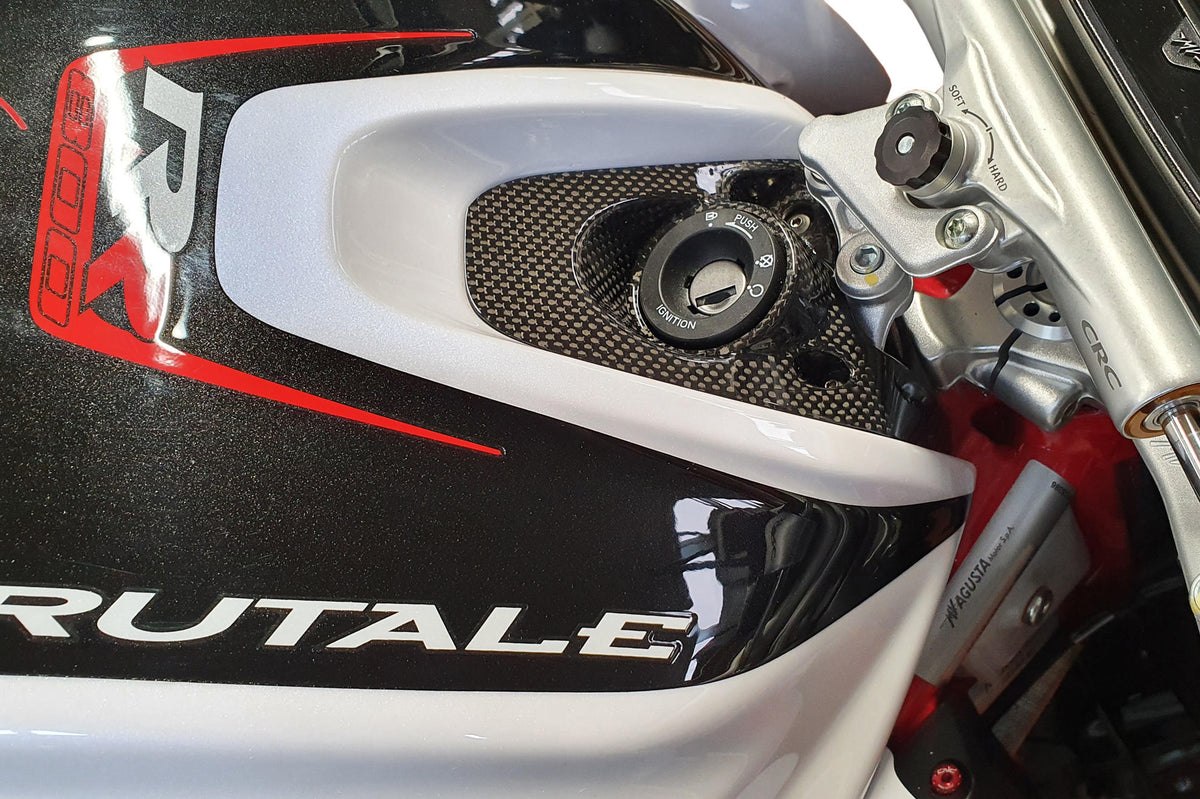 CNC Racing Ignition Switch Cover for MV Agusta – Carbon - CNC Racing image 3