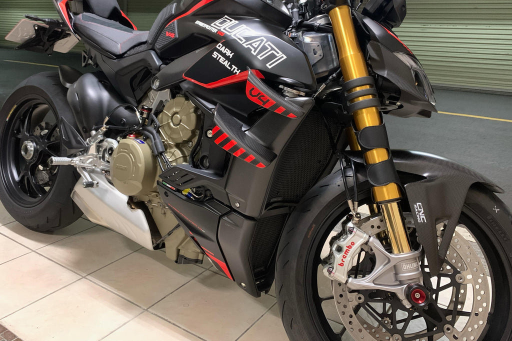 CNC Racing Radiator Side Covers for Ducati Streetfighter V4 – Carbon - CNC Racing image 4