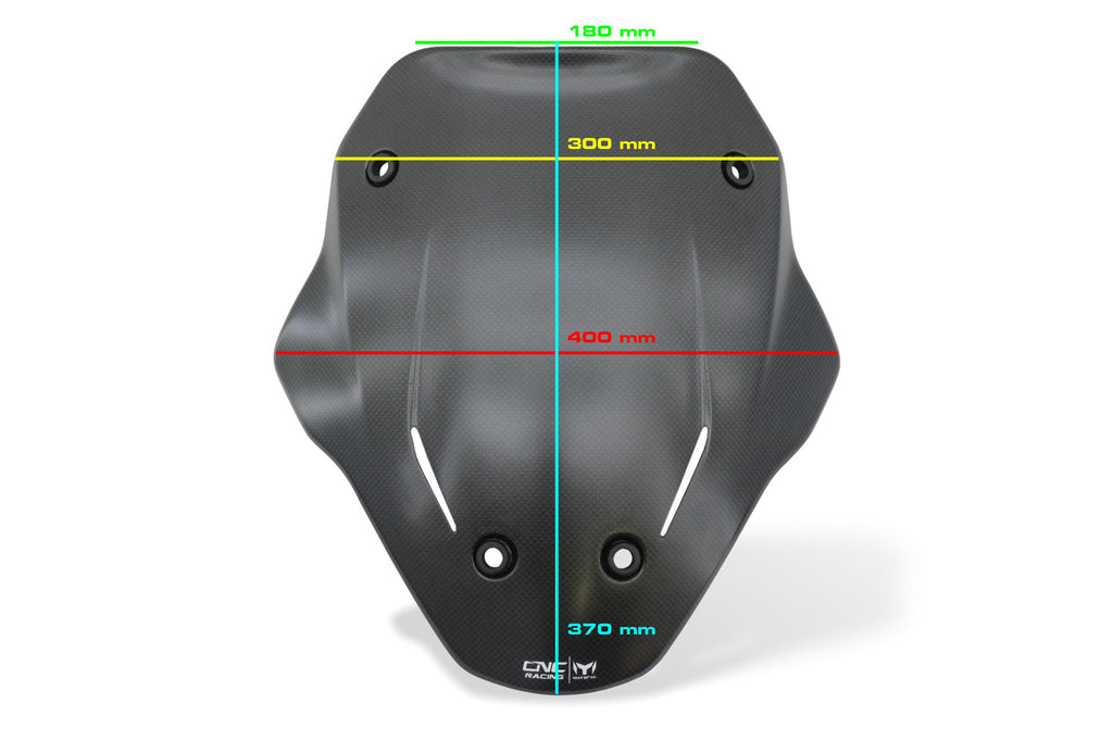 CNC Racing Sport Screen for Ducati Multistrada V4 – Carbon - CNC Racing image 6