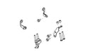 CNC Racing GP Ducts – Mounting Kit for Ducati - CNC Racing