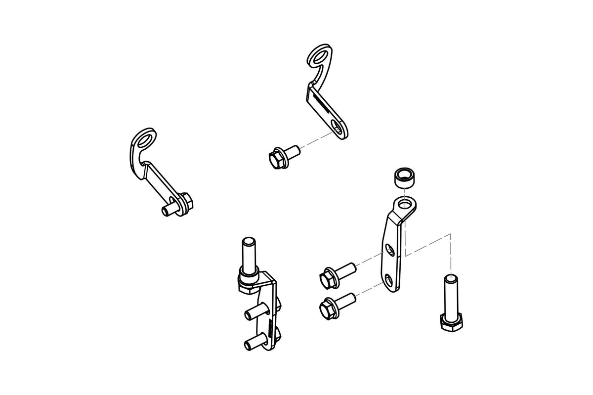 CNC Racing GP Ducts – Mounting Kit for MV Agusta - CNC Racing