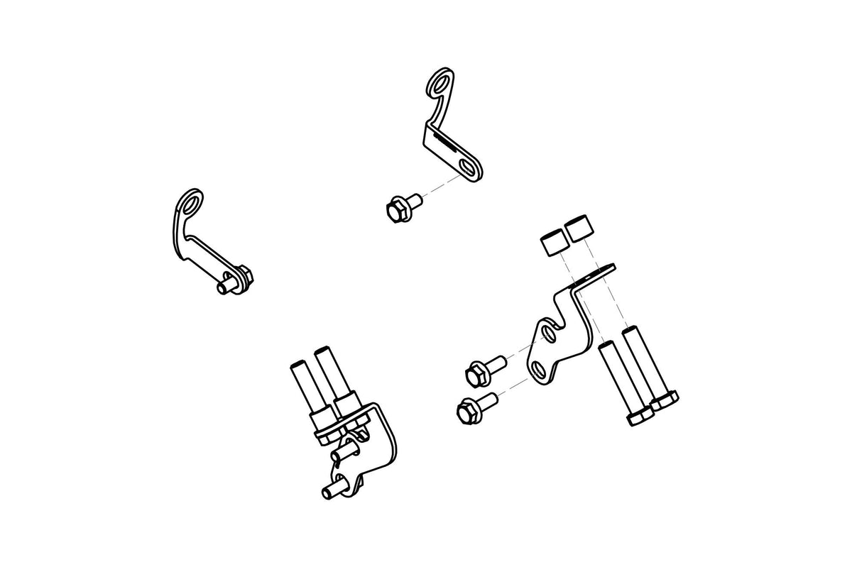 CNC Racing GP Ducts – Mounting Kit for Ducati 848 - CNC Racing