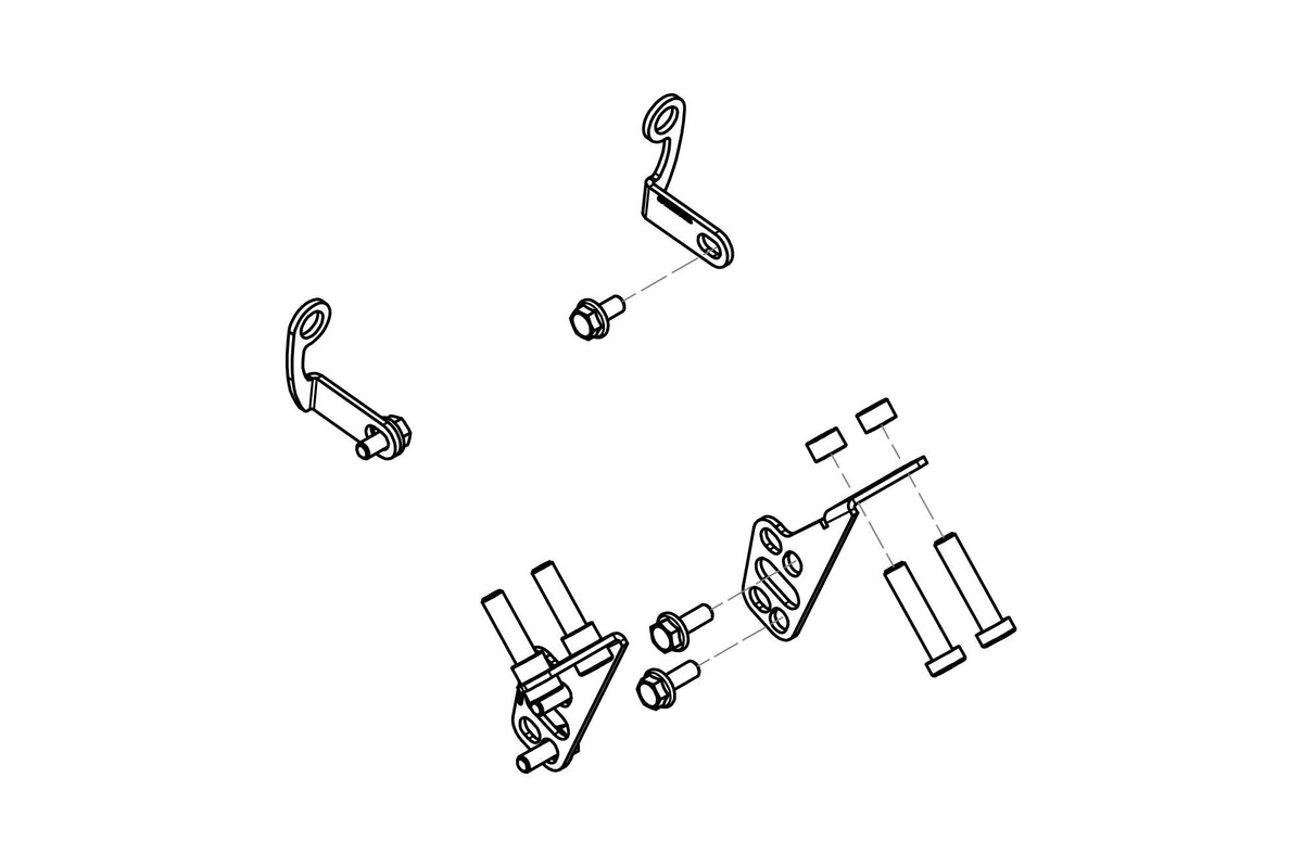 CNC Racing GP Ducts – Mounting Kit for Ducati 1098 S 2007–2008 - CNC Racing