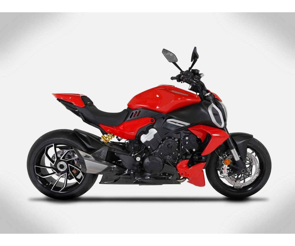 Ducati Diavel V4 2023 > 2024 Homologated Slip-on - ZARD