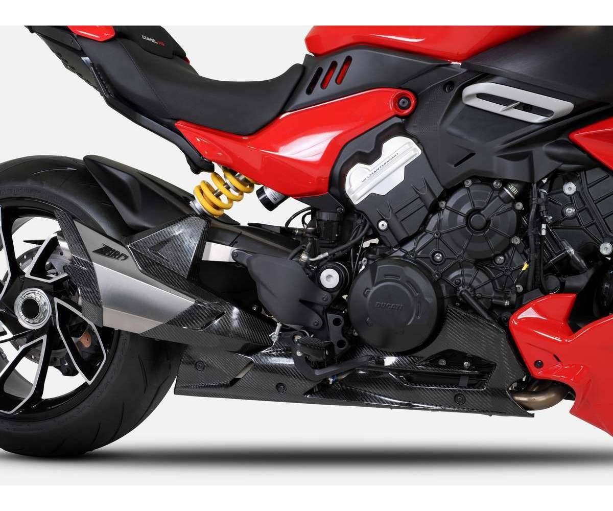 Ducati Diavel V4 2023 > 2024 Homologated Slip-on - ZARD