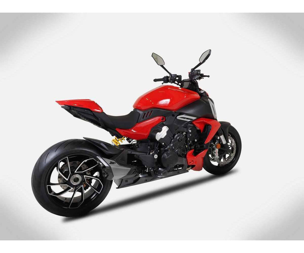 Ducati Diavel V4 2023 > 2024 Homologated Slip-on - ZARD