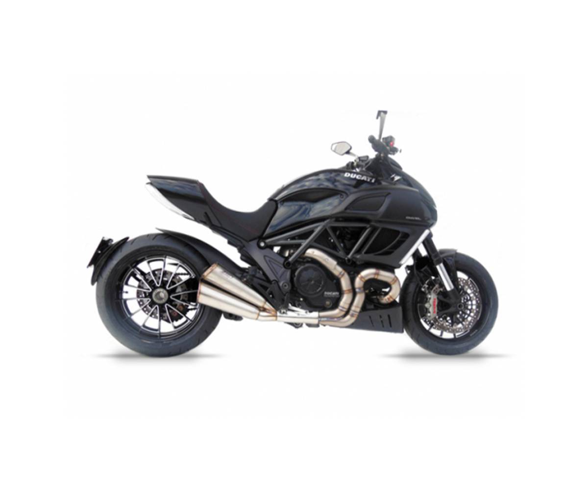 Ducati Diavel 2011 > 2018 Racing slip-on - ZARD