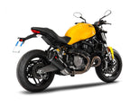 Ducati Monster 821 2018 > 2020 carbon racing Slip-ons - ZARD