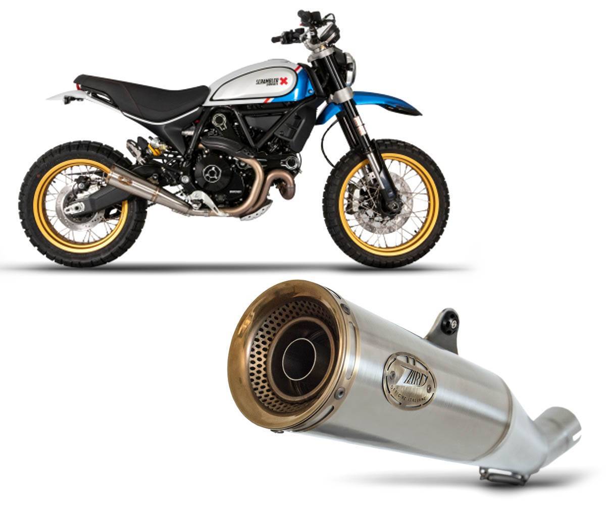 Ducati Scrambler Desert Sled 2021 > 2022 homologated Slip-on - ZARD