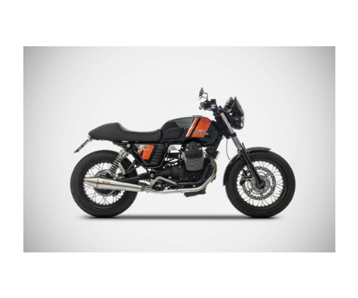 Moto Guzzi V7 2008 > 2015 homologated slip-on - ZARD